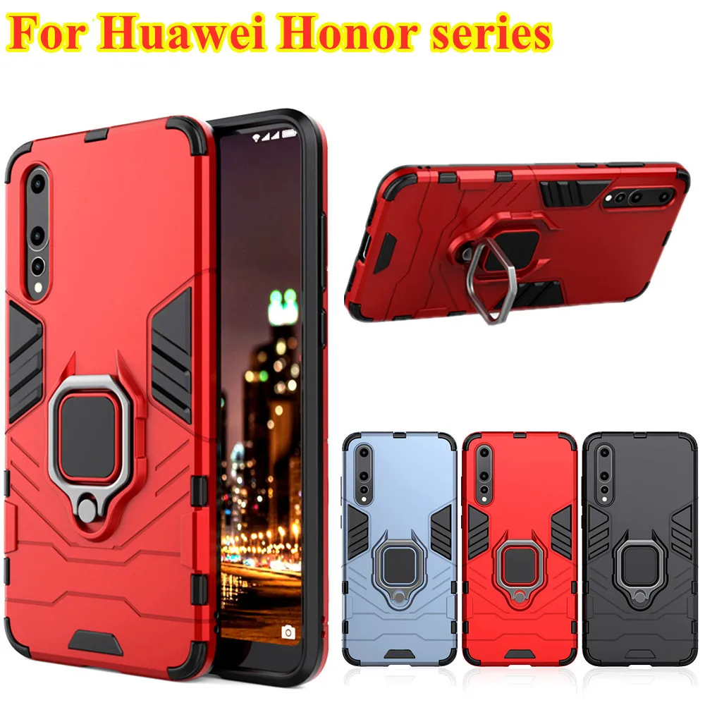 Shockproof Stand Case For Huawei P20 P30 Mate 9 10 20 Lite Pro Cover Protection Armor For Honor 7 8 V10 Play Nova 3 4 ring Coque
Shockproof Stand Case For Huawei P20 P30 Mate 9 10 20 Lite Pro Cover Protection Armor For Honor 7 8 V10 Play Nova 3 4 ring Coque