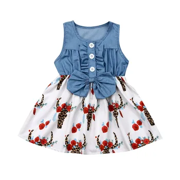 Kids Infant Baby Girls Dresses Casual Cute Sleeveless Denim Princess Party Casual Dress Girl
Kids Infant Baby Girls Dresses Casual Cute Sleeveless Denim Princess Party Casual Dress Girl