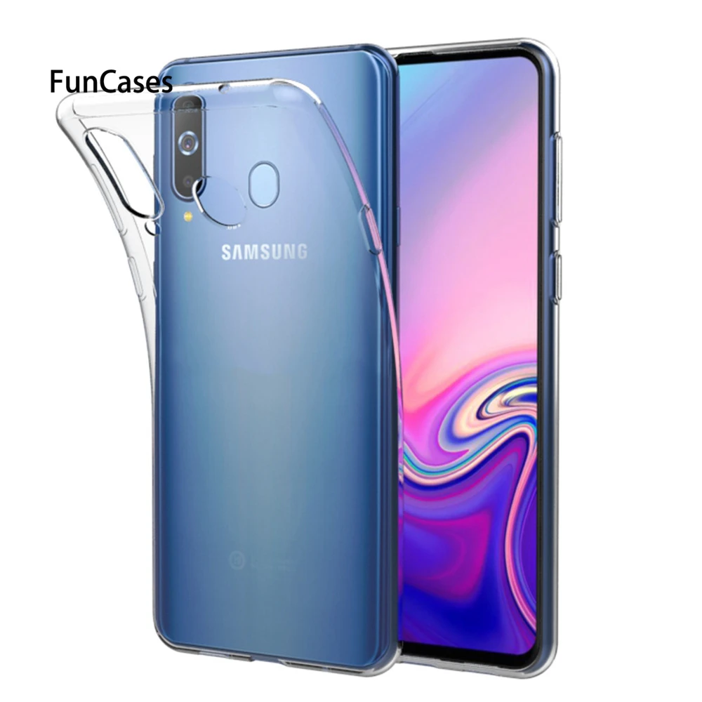 Прозрачный силиконовый мягкий ТПУ чехол для Galaxy A10 A20 A30 A40 A50 A70 M30 M20 M10 A6 A8 J4 J6 S10E S9 S8