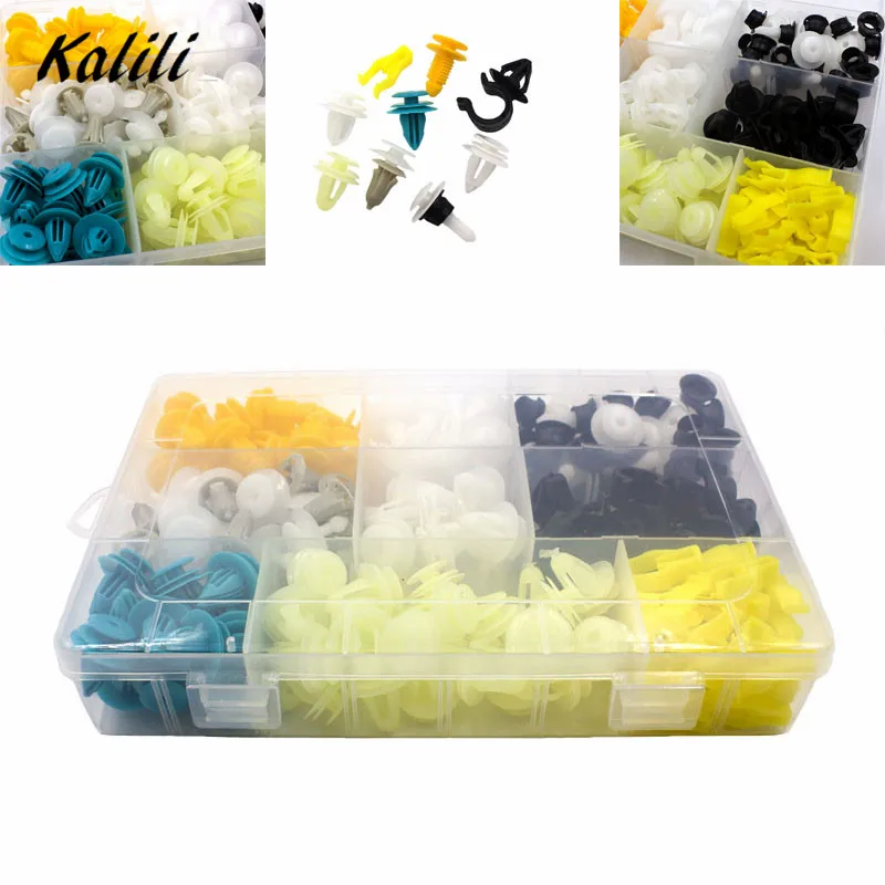 Auto Interior Door Trim Panel Fender Universal Plastic retainer Fastener Clip With Box Set For European Series Car
Auto Interior Door Trim Panel Fender Universal Plastic retainer Fastener Clip With Box Set For European Series Car