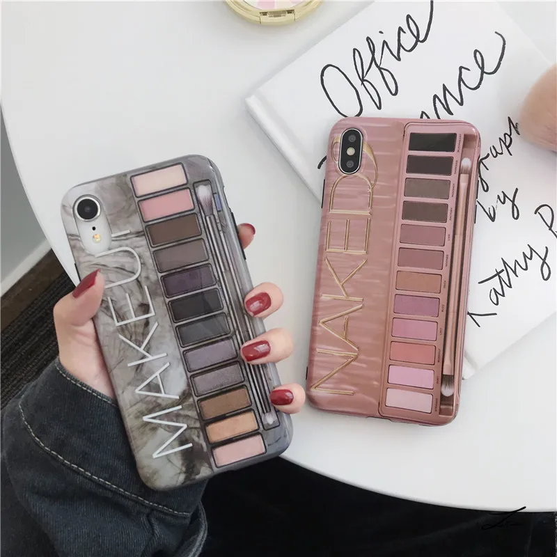 Makeup Eyeshadow Palette phone Case For iPhone XS Max 7 8 plus Phone Silicon Cover For iPhone XR XS Anti-knock soft shell F24
Makeup Eyeshadow Palette phone Case For iPhone XS Max 7 8 plus Phone Silicon Cover For iPhone XR XS Anti-knock soft shell F24