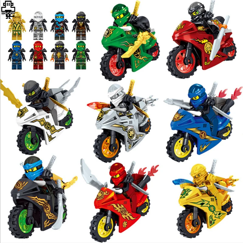 Single sale legoed 2019 ninjago Motorcycle set Building Blocks educational toys DIY model enlighten brinquedos toys for children
Single sale legoed 2019 ninjago Motorcycle set Building Blocks educational toys DIY model enlighten brinquedos toys for children