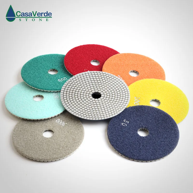 Free shipping 6 inch diamond polishing pads 150mm dry and wet polishing granite marble engineer stone
Free shipping 6 inch diamond polishing pads 150mm dry and wet polishing granite marble engineer stone