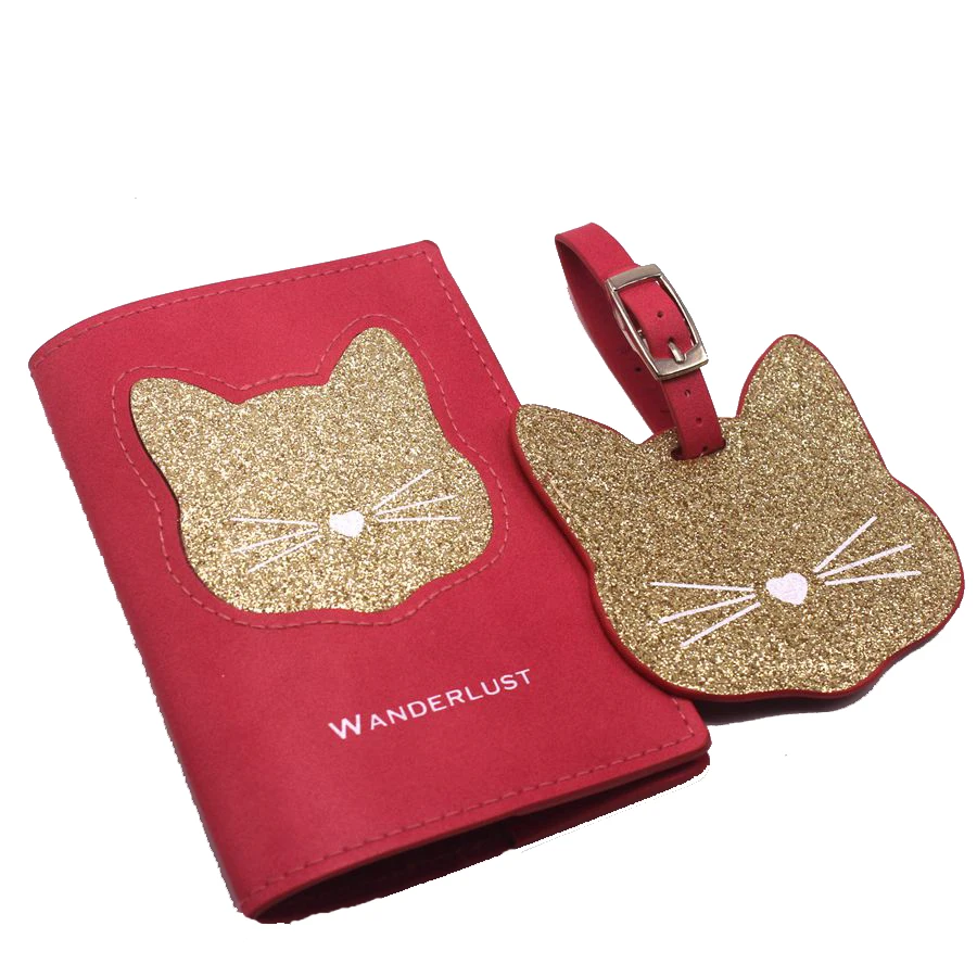 Zoukane Women Grils Travel Passport Cover&Luggage Tag Cat Label Name ID&Document Passport Holder CH03<24
Zoukane Women Grils Travel Passport Cover&Luggage Tag Cat Label Name ID&Document Passport Holder CH03<24