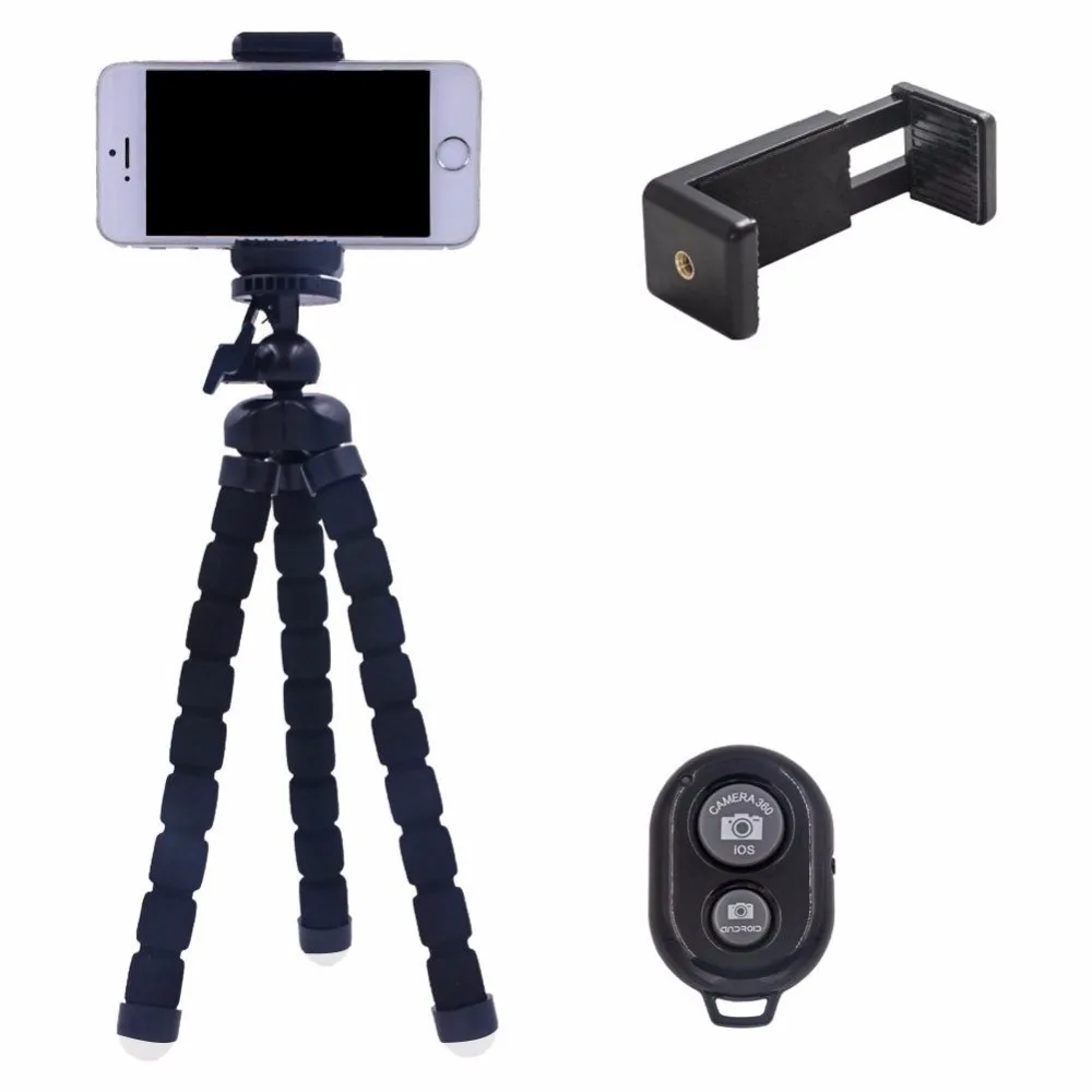 Universal Mini Flexible Tripod+Bluetooth Remote Shutter for iPhone Mini Portable Selfie Phone Stand Clip for Xiaomi
Universal Mini Flexible Tripod+Bluetooth Remote Shutter for iPhone Mini Portable Selfie Phone Stand Clip for Xiaomi