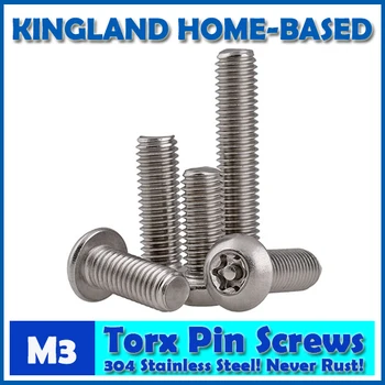 M3 Torx 6-Lobe Pan Round Head Six Lobe Pin In Torx Security Screw Bolt 304 Stainless Steel Pickproof Theftproof
M3 Torx 6-Lobe Pan Round Head Six Lobe Pin In Torx Security Screw Bolt 304 Stainless Steel Pickproof Theftproof