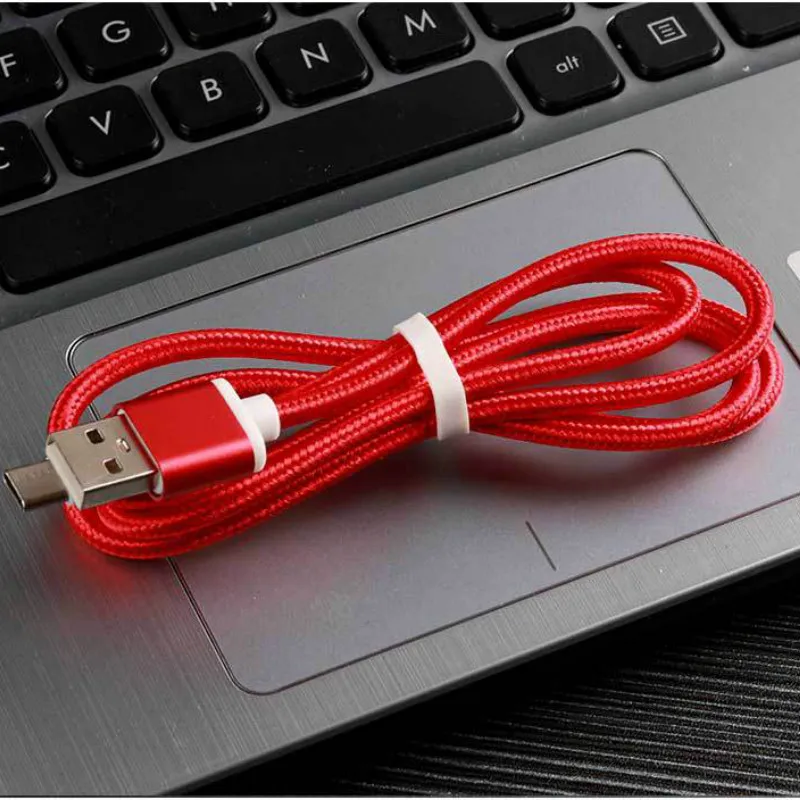 1 м Micro Usb кабель быстрая зарядка нейлоновый шнур Microusb Синхронизация данных для