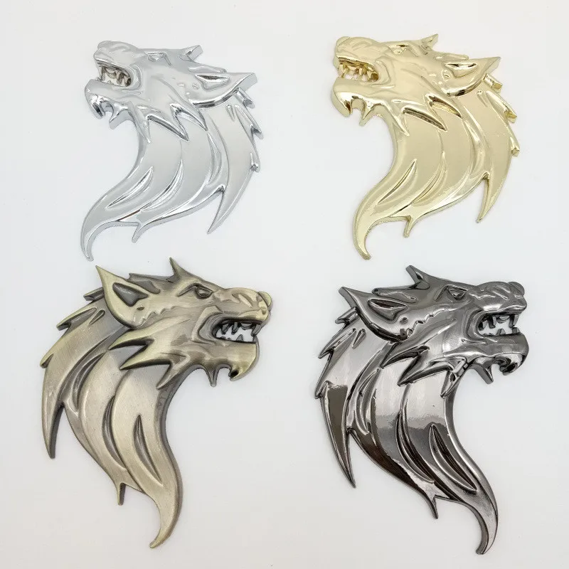 DIY Wolf Head 3D Car Sticker Chrome Metal Auto Motorcycle Logo Badge Emblem Decals Silver/Gold/Titanium/Bronze
DIY Wolf Head 3D Car Sticker Chrome Metal Auto Motorcycle Logo Badge Emblem Decals Silver/Gold/Titanium/Bronze