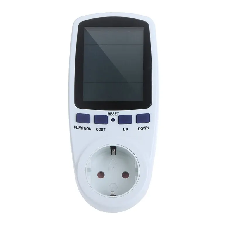 Mini Wattmeter Power Meter Wattage Voltage Current Frequency Monitor Analyzer with Power Factor LCD Cost Overload Display 230V
Mini Wattmeter Power Meter Wattage Voltage Current Frequency Monitor Analyzer with Power Factor LCD Cost Overload Display 230V