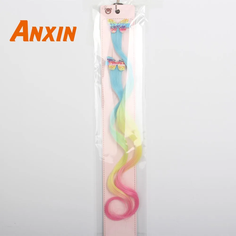 Anxin Sweet Wavy Colorful Bowknot Hair Clip Accessories Double Wigs For Girls Children Cosplay Party Anime Synthetic Wig
Anxin Sweet Wavy Colorful Bowknot Hair Clip Accessories Double Wigs For Girls Children Cosplay Party Anime Synthetic Wig