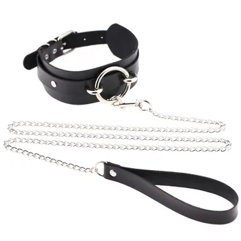 2019 New Black Sexy Vegan Choker Punk Harajuku Goth Collar Chain Traction Necklace Leather Bondage Cosplay Party Jewelry
2019 New Black Sexy Vegan Choker Punk Harajuku Goth Collar Chain Traction Necklace Leather Bondage Cosplay Party Jewelry