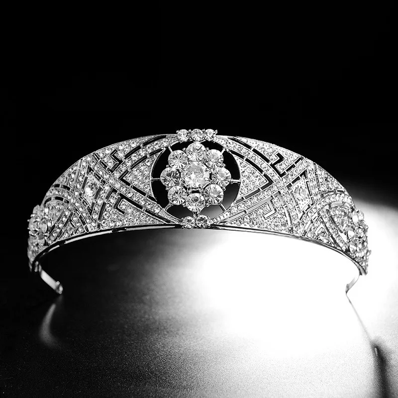 Luxury Austrian Rhinestone Meghan Princess Crown Crystal Bridal Tiaras Crowns Diadem For Women Headband Wedding Hair Accessories
Luxury Austrian Rhinestone Meghan Princess Crown Crystal Bridal Tiaras Crowns Diadem For Women Headband Wedding Hair Accessories