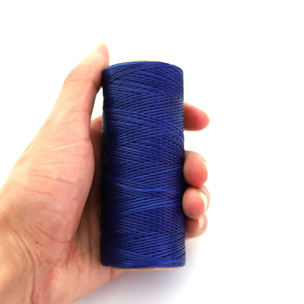 waxed thread 0.8mm dark blue 3