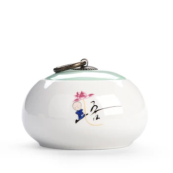 Retro 1PC 8*10cm Tea Storage Box Tea Cans Tin Food Candy Jar Storage Container With Lid Kitchen Ceramic Spices Storage Box
Retro 1PC 8*10cm Tea Storage Box Tea Cans Tin Food Candy Jar Storage Container With Lid Kitchen Ceramic Spices Storage Box