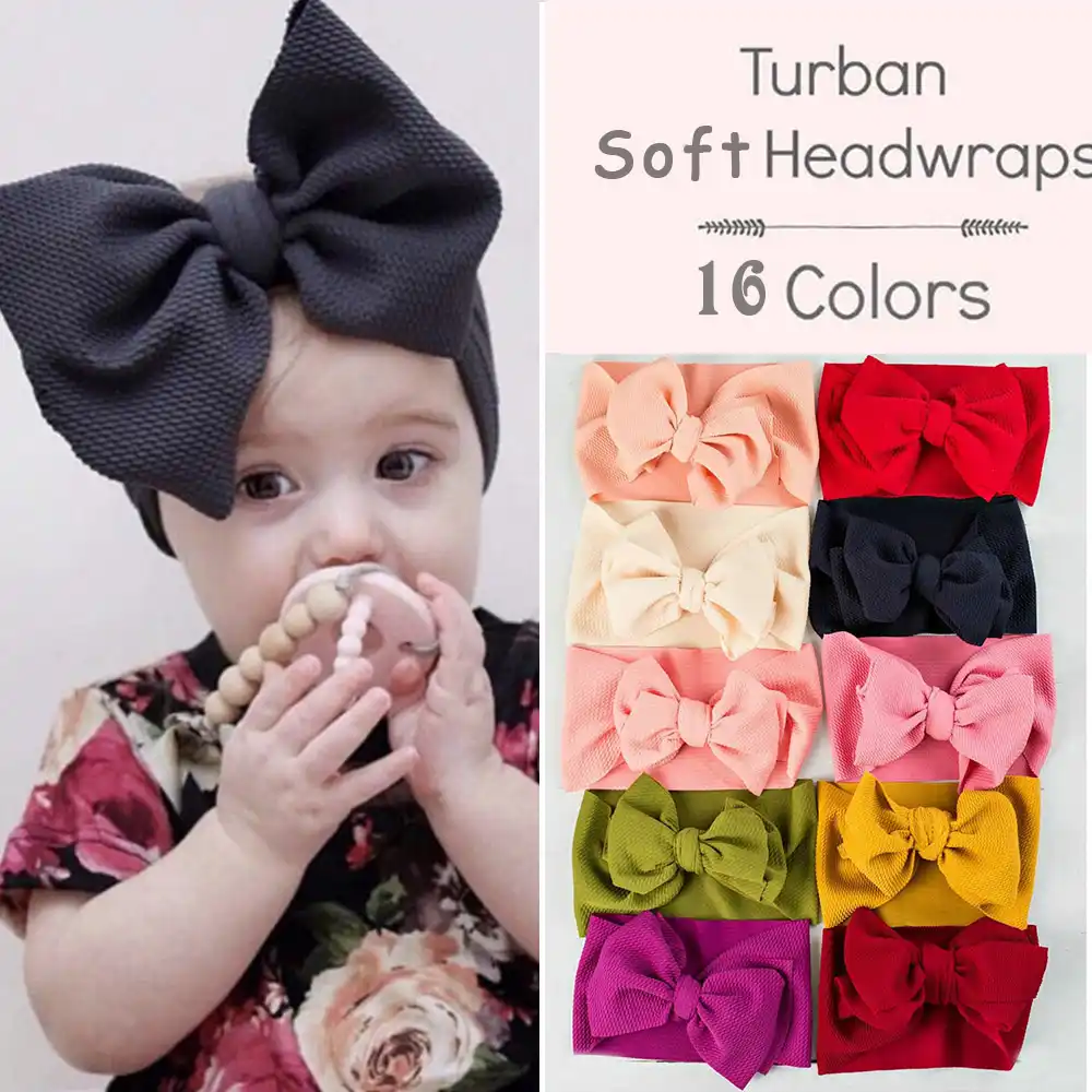 knot bows for babies