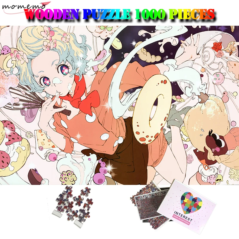 MOMEMO Pastry Maker Cartoon Adult 1000 Pieces Puzzle Wooden Anime Painting Jigsaw Puzzles 1000 Piece Adult Puzzle Toy Kids Gifts
MOMEMO Pastry Maker Cartoon Adult 1000 Pieces Puzzle Wooden Anime Painting Jigsaw Puzzles 1000 Piece Adult Puzzle Toy Kids Gifts