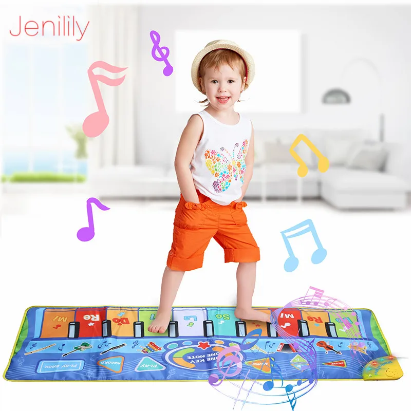130x48CM Multifunction Musical Instruments Mat Keyboard Piano Baby Play Mat Educational Toys for Children Kids Gift
130x48CM Multifunction Musical Instruments Mat Keyboard Piano Baby Play Mat Educational Toys for Children Kids Gift