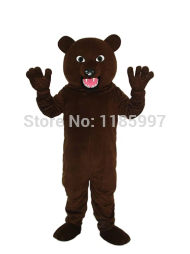 HOT SALE Accept Custom Black Brown Bear with Sharp Tooth Halloween Mascot Costume Fancy Dress Animal free shipping
HOT SALE Accept Custom Black Brown Bear with Sharp Tooth Halloween Mascot Costume Fancy Dress Animal free shipping