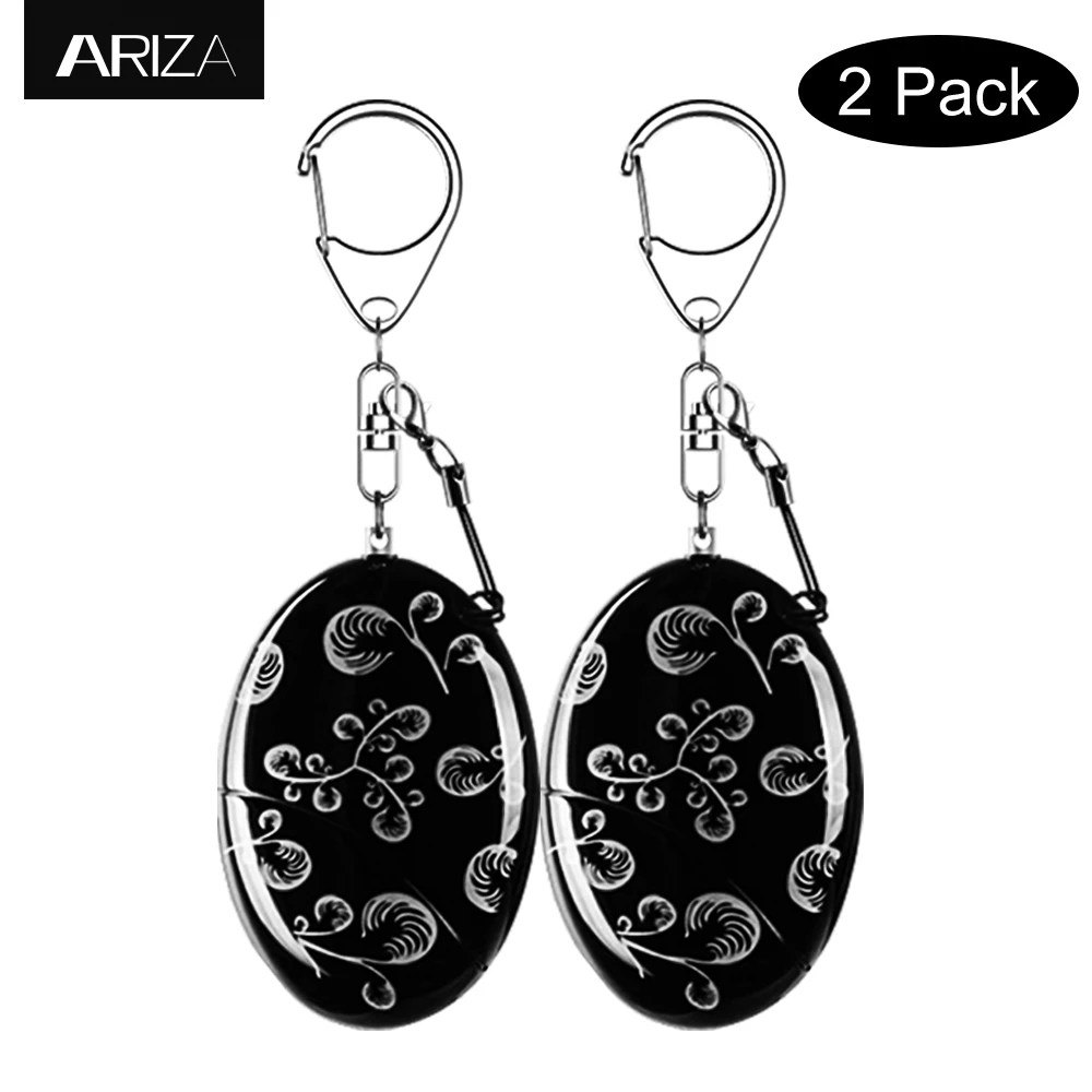 Ariza 2pcs Waterproof Self-defense Personal Alarm Keychain 120dB Siren Alarm Security Keychain Alarm Panic for Girls Students
Ariza 2pcs Waterproof Self-defense Personal Alarm Keychain 120dB Siren Alarm Security Keychain Alarm Panic for Girls Students