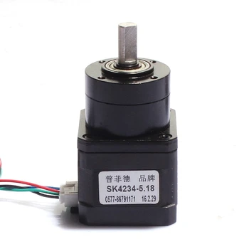42 planetary deceleration stepper motor fuselage 48mm planetary reducer + motor large torque deceleration ratio 1:5.18 optional
42 planetary deceleration stepper motor fuselage 48mm planetary reducer + motor large torque deceleration ratio 1:5.18 optional