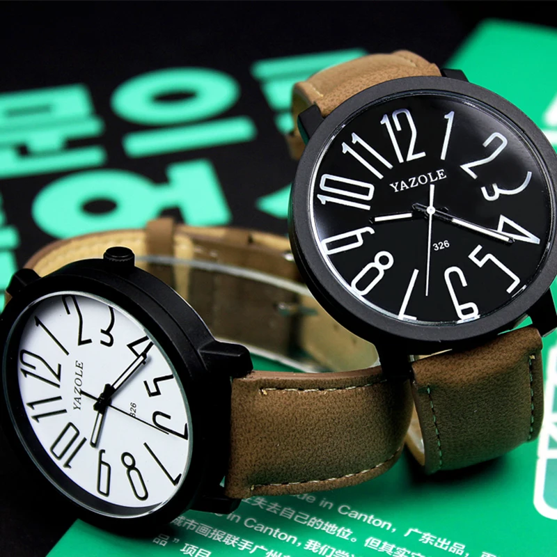 YAZOLE Men's sport Digital Watch Hours Running Military Army Watches Waterproof Leather Vintage Quartz Wristwatch Reloj Hombre
YAZOLE Men's sport Digital Watch Hours Running Military Army Watches Waterproof Leather Vintage Quartz Wristwatch Reloj Hombre