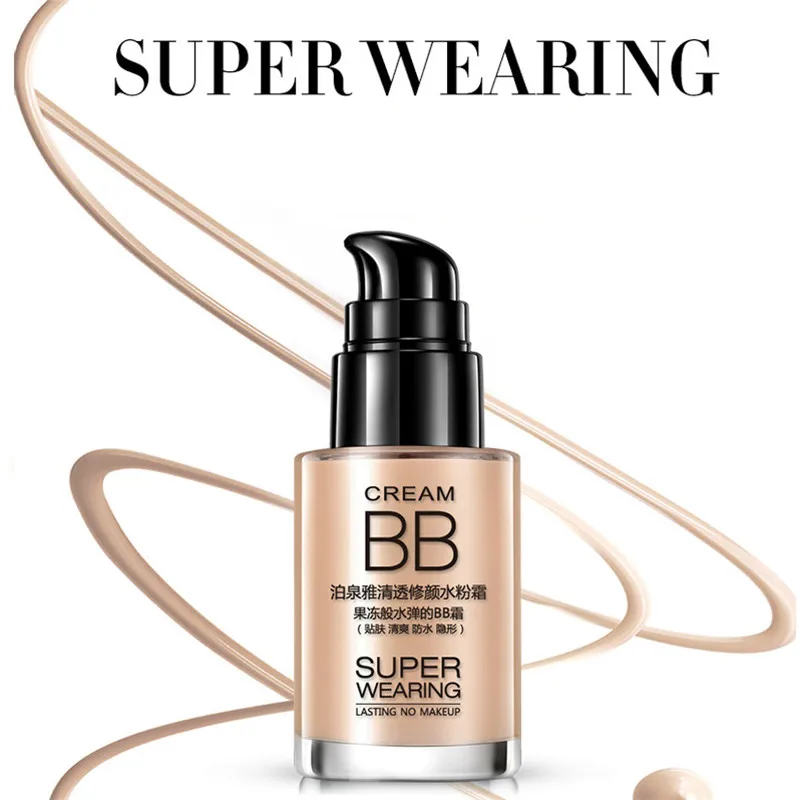 Sunscreen BB Cream Base Foundation Concealer Moisturizing Long Lasting Whitening Waterproof Face Makeup
Sunscreen BB Cream Base Foundation Concealer Moisturizing Long Lasting Whitening Waterproof Face Makeup