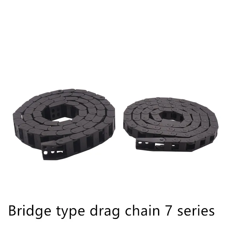 Transmission Chains 7*7 mm 1M Plastic Towline Drag Chain L1000mm for CNC Router Machine Tools 7mm*7mm
Transmission Chains 7*7 mm 1M Plastic Towline Drag Chain L1000mm for CNC Router Machine Tools 7mm*7mm