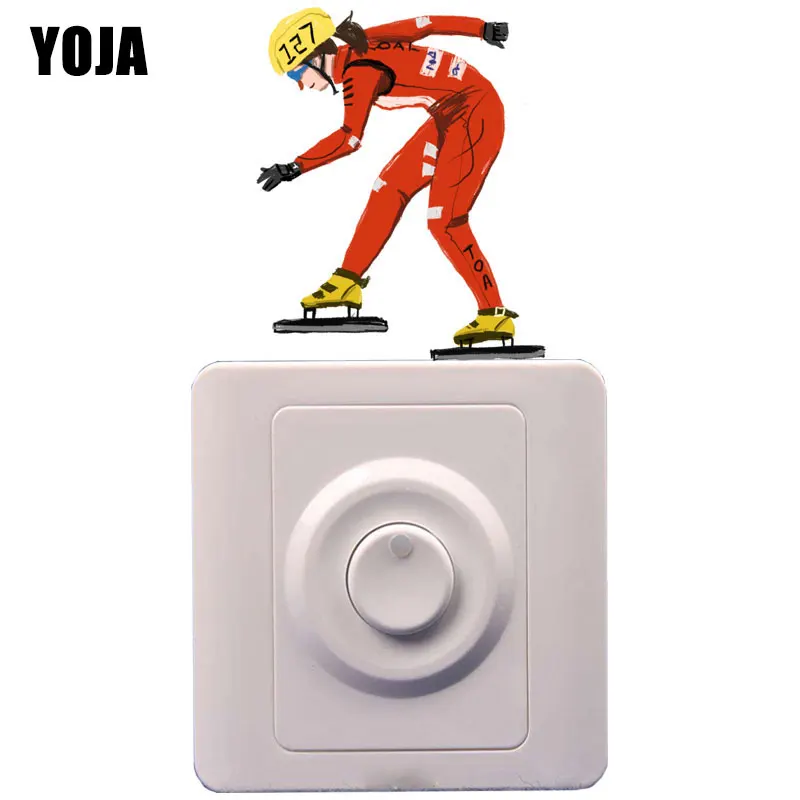 YOJA Women's Short Track Speed Skating PVC Wall Sticker Colored Switch Decal Decor Nice-quality 8SS2091
YOJA Women's Short Track Speed Skating PVC Wall Sticker Colored Switch Decal Decor Nice-quality 8SS2091