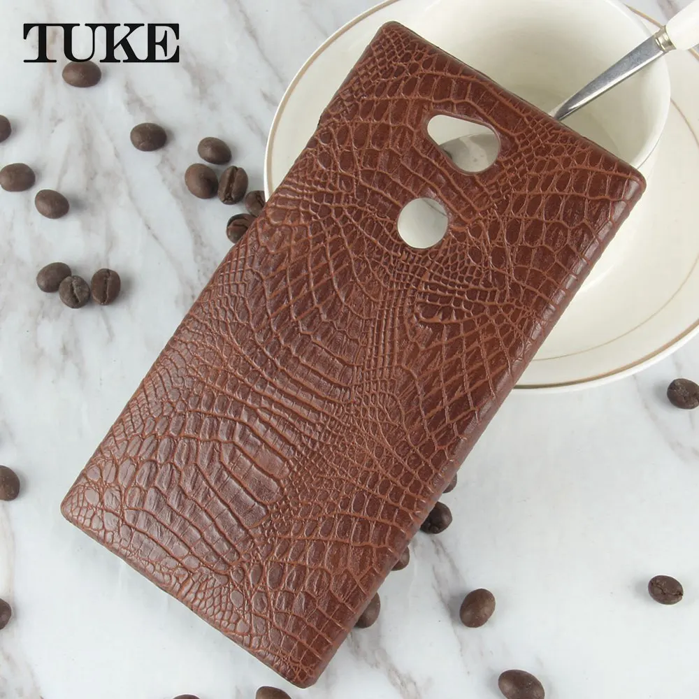 TUKE Crocodile Pattern Leather Phone Case For Sony L2 M5 X Compact XA XA2 ultra XA1 Plus Xperia X Performance Hard Back Cover
TUKE Crocodile Pattern Leather Phone Case For Sony L2 M5 X Compact XA XA2 ultra XA1 Plus Xperia X Performance Hard Back Cover