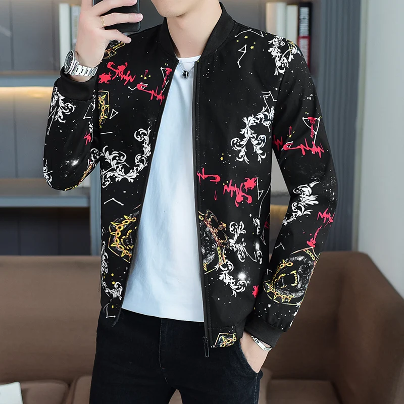 Loldeal Jacket men Patchwork Casual Brand Printing Baseball Jacket Stand Collar Long Sleeve Male jaqueta masculina bomber jacket
Loldeal Jacket men Patchwork Casual Brand Printing Baseball Jacket Stand Collar Long Sleeve Male jaqueta masculina bomber jacket