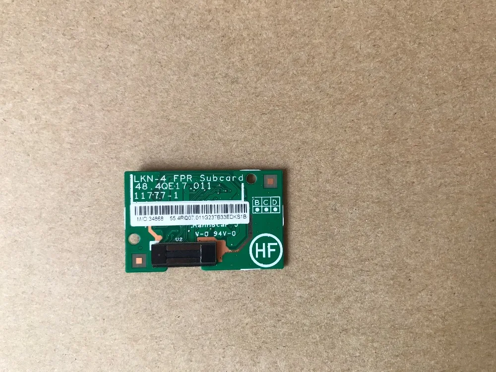 Origina Fingerprint Reader For Lenovo ThinkPad X230 X230i T530 T530i W530 FRU 48.4QE17.011 04W3899
Origina Fingerprint Reader For Lenovo ThinkPad X230 X230i T530 T530i W530 FRU 48.4QE17.011 04W3899