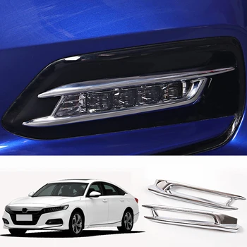 ABS Chromed Exterior Front Fog Light Lamp Cover Trim 2PCS For Honda Accord Tenth generation 2018
ABS Chromed Exterior Front Fog Light Lamp Cover Trim 2PCS For Honda Accord Tenth generation 2018