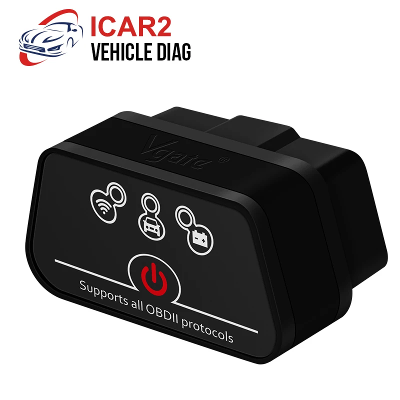Vgate Icar2 WIFI EML327 V2.1 Auto Diagnostic Tool OBD2 Scanner Code Reader Car Accessories for Android/iOS
Vgate Icar2 WIFI EML327 V2.1 Auto Diagnostic Tool OBD2 Scanner Code Reader Car Accessories for Android/iOS