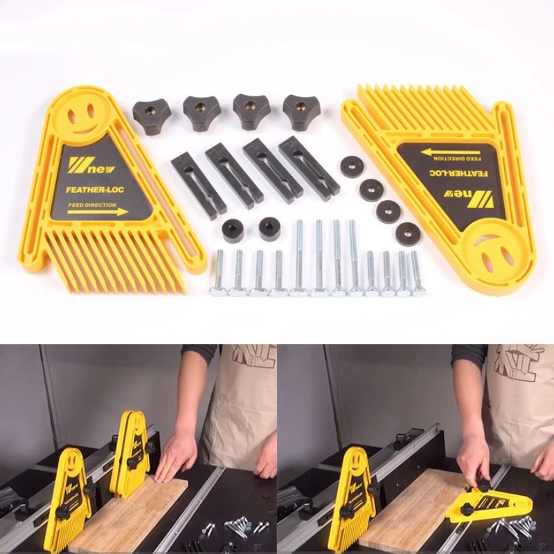 Multi-purpose Feather Loc Board Set for Table Woodworking Saws Engraving Machine Double Featherboards Miter Gauge Woodwork
Multi-purpose Feather Loc Board Set for Table Woodworking Saws Engraving Machine Double Featherboards Miter Gauge Woodwork