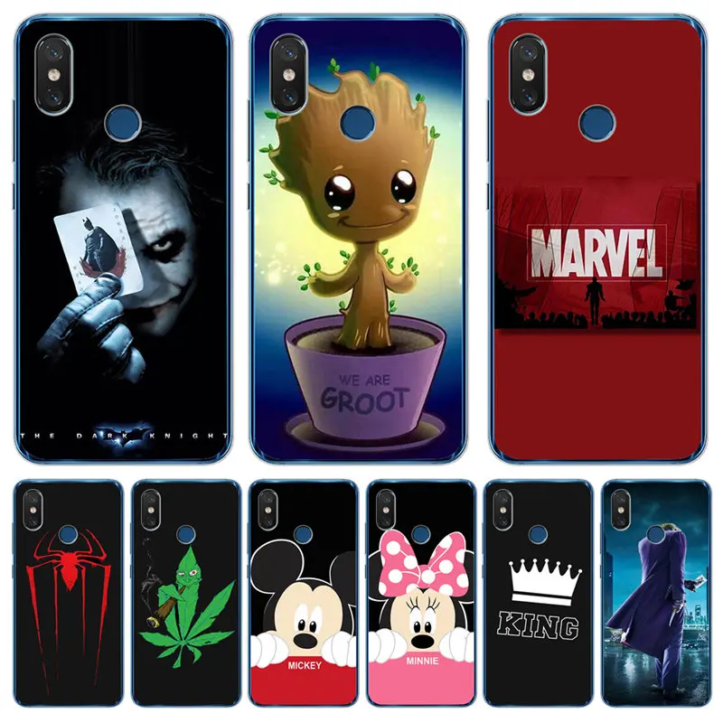 Luxury Marvel For xiaomi Redmi Mi 8 6 A2 Lite 5X 6X A1 6A 4X 4A 5 Plus Note 4 5A Prime Pro Cover Case Coque Etui joker Mickey
Luxury Marvel For xiaomi Redmi Mi 8 6 A2 Lite 5X 6X A1 6A 4X 4A 5 Plus Note 4 5A Prime Pro Cover Case Coque Etui joker Mickey