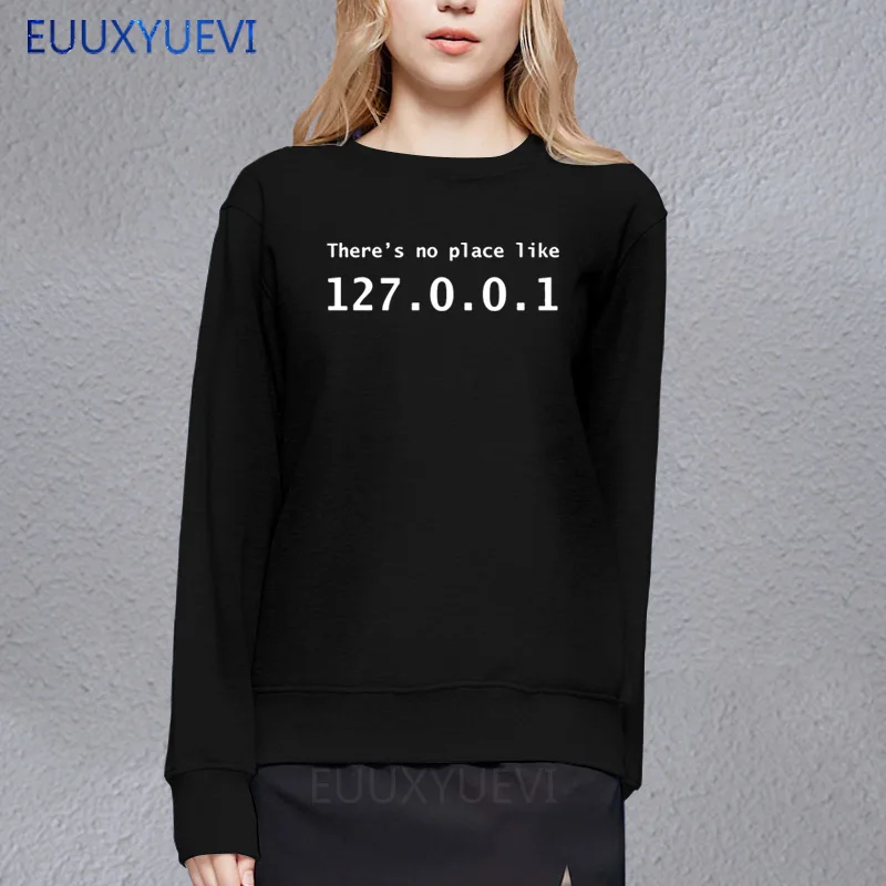 Women Womens Sweatshirts Hoodies Pullover Funny IP Address Cotton There's No Place Like 127.0.0.1 Computer Geek Comedy EUUXYUEVI
Women Womens Sweatshirts Hoodies Pullover Funny IP Address Cotton There's No Place Like 127.0.0.1 Computer Geek Comedy EUUXYUEVI