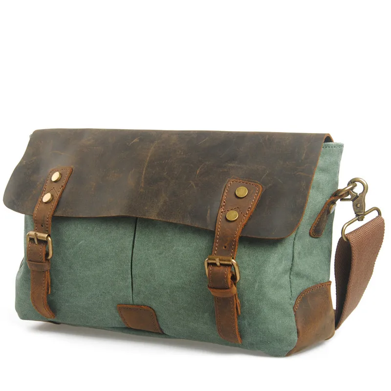 Vintage Crossbody Bag Military Canvas Shoulder Bags Men Messenger Bag Handbag Tote Briefcase Y143 
Vintage Crossbody Bag Military Canvas Shoulder Bags Men Messenger Bag Handbag Tote Briefcase Y143