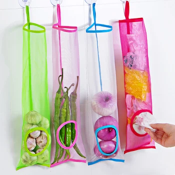 1Pc Fruits Vegetables Hanging Hollow Breathable Mesh Bag Kitchen Color Garbage Bag Storage Bag Finishing Sub-package
1Pc Fruits Vegetables Hanging Hollow Breathable Mesh Bag Kitchen Color Garbage Bag Storage Bag Finishing Sub-package