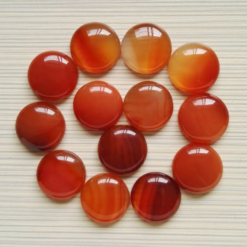 Wholesale Fashion natural red onyx stone beads 20mm carnelian round cab cabochon stone beads 20pcs/lot free shipping
Wholesale Fashion natural red onyx stone beads 20mm carnelian round cab cabochon stone beads 20pcs/lot free shipping