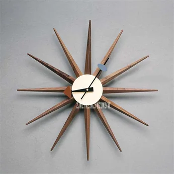New Creative Home Decoration Clock Modern Nordic Minimalist Living Room Bedroom Silent Electronic Walnut Wall Clock (W48*H48cm)
New Creative Home Decoration Clock Modern Nordic Minimalist Living Room Bedroom Silent Electronic Walnut Wall Clock (W48*H48cm)