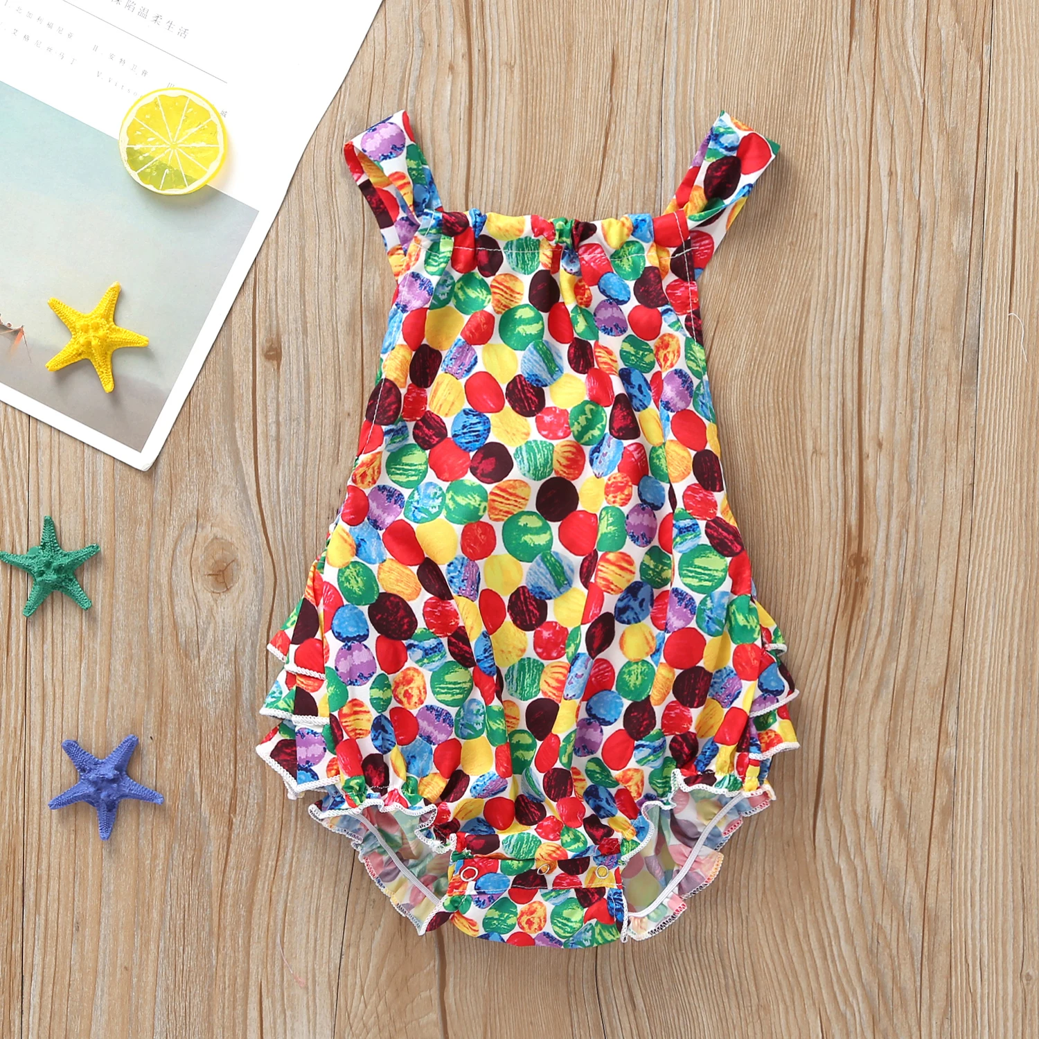 Toddler Baby Girls Clothes Summer Romper Jumpsuit Overalls Colored dot print Newborn Infant Bodysuit Outfits
Toddler Baby Girls Clothes Summer Romper Jumpsuit Overalls Colored dot print Newborn Infant Bodysuit Outfits