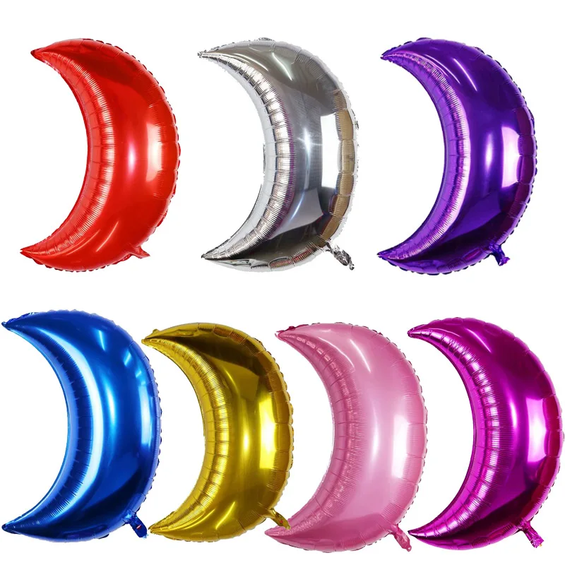 1pcs 36inch Large Size Gold Silver Moon Shape Aluminum Foil Balloon Inflatable Wedding Decoration Happy Birthday Party Supplies
1pcs 36inch Large Size Gold Silver Moon Shape Aluminum Foil Balloon Inflatable Wedding Decoration Happy Birthday Party Supplies