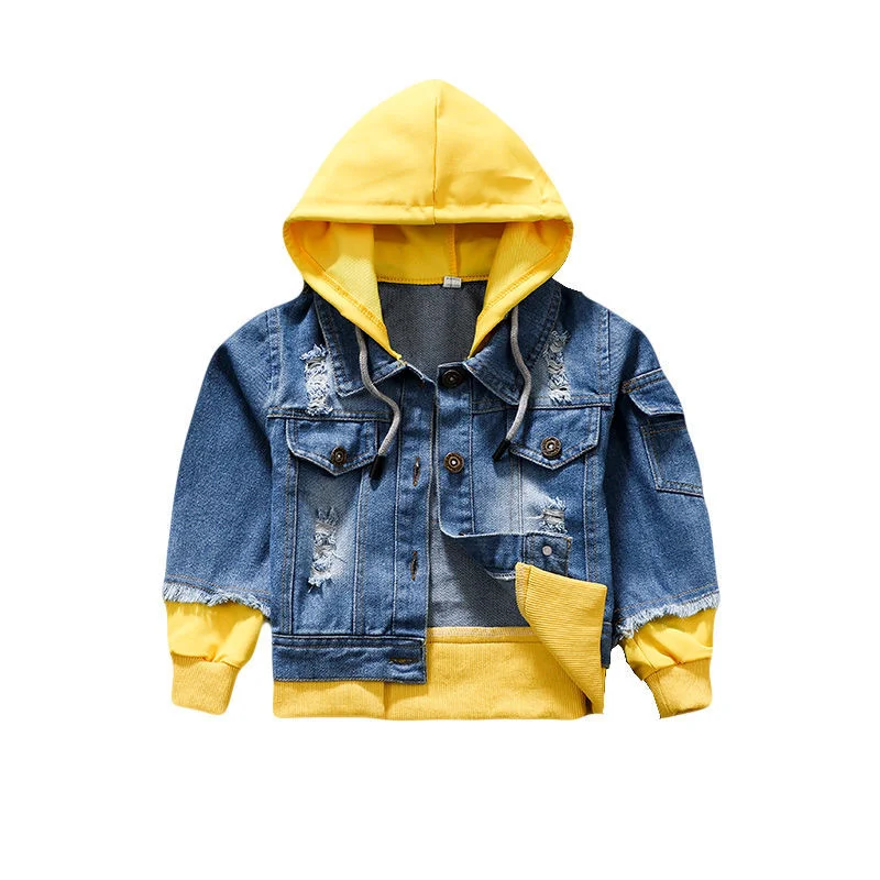 Children Denim Jacket Coat 2019 New Autumn Kids Fashion Hooded Patch Outerwear Baby Boy Girl Jeans Jackets Coats Drop Shipping
Children Denim Jacket Coat 2019 New Autumn Kids Fashion Hooded Patch Outerwear Baby Boy Girl Jeans Jackets Coats Drop Shipping