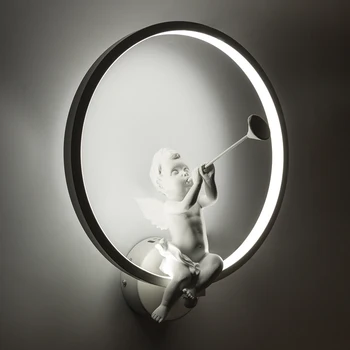 Coquimbo LED Angel Wall Lamp Modern Creative Bedroom Beside Wall Light Living Room Dining Room Corridor Lighting AC 86V-265V 
Coquimbo LED Angel Wall Lamp Modern Creative Bedroom Beside Wall Light Living Room Dining Room Corridor Lighting AC 86V-265V