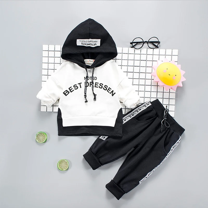 BINIDUCKLING 2018 Autumn Baby Boys Girls Clothes Cotton Letters Print Hoodie+Pants 2pcs Set Pullover Casual Children's Set
BINIDUCKLING 2018 Autumn Baby Boys Girls Clothes Cotton Letters Print Hoodie+Pants 2pcs Set Pullover Casual Children's Set