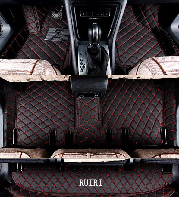 

High quality & Free shipping! Custom special floor mats for Acura MDX 7 seats 2012-2007 non-slip waterproof carpets for MDX 2010