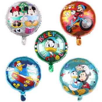 Lucky 50pcs/lot 45*45cm Cartoon Mickey Minnie Donald Duck Foil Helium Balloons Birthday Gift Party Supplies Decoration Globos
Lucky 50pcs/lot 45*45cm Cartoon Mickey Minnie Donald Duck Foil Helium Balloons Birthday Gift Party Supplies Decoration Globos