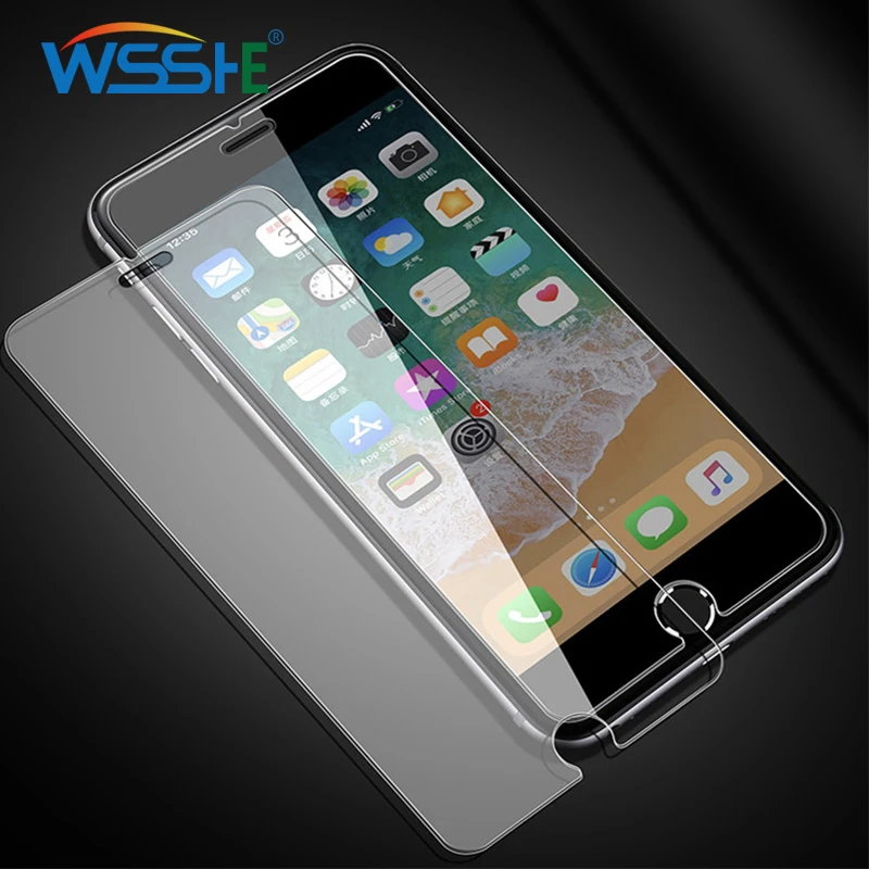 Фото 9H Front And Back Tempered Glass For iPhone 7 8 6s 2.5 D Screen Protector Xr X Xs Protection | Мобильные телефоны и