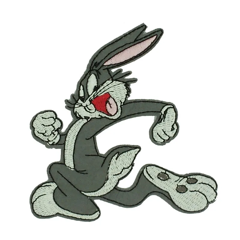 4" Looney Tunes BUGS BUNNY Running Taz Tasmanian Devil Cartoon Character TV MOVIE Lovely Cute Embroideried Patch Logo Badge
4" Looney Tunes BUGS BUNNY Running Taz Tasmanian Devil Cartoon Character TV MOVIE Lovely Cute Embroideried Patch Logo Badge