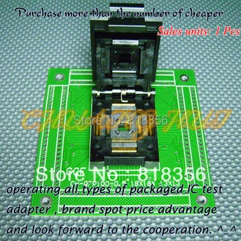 CH-QFP100-0.5 Programmer Adapter TQFP100 QFP100 18x18 13x13 Adapter QP1-100050-027 Adapter/IC SOCKET(Flip test seat)
CH-QFP100-0.5 Programmer Adapter TQFP100 QFP100 18x18 13x13 Adapter QP1-100050-027 Adapter/IC SOCKET(Flip test seat)